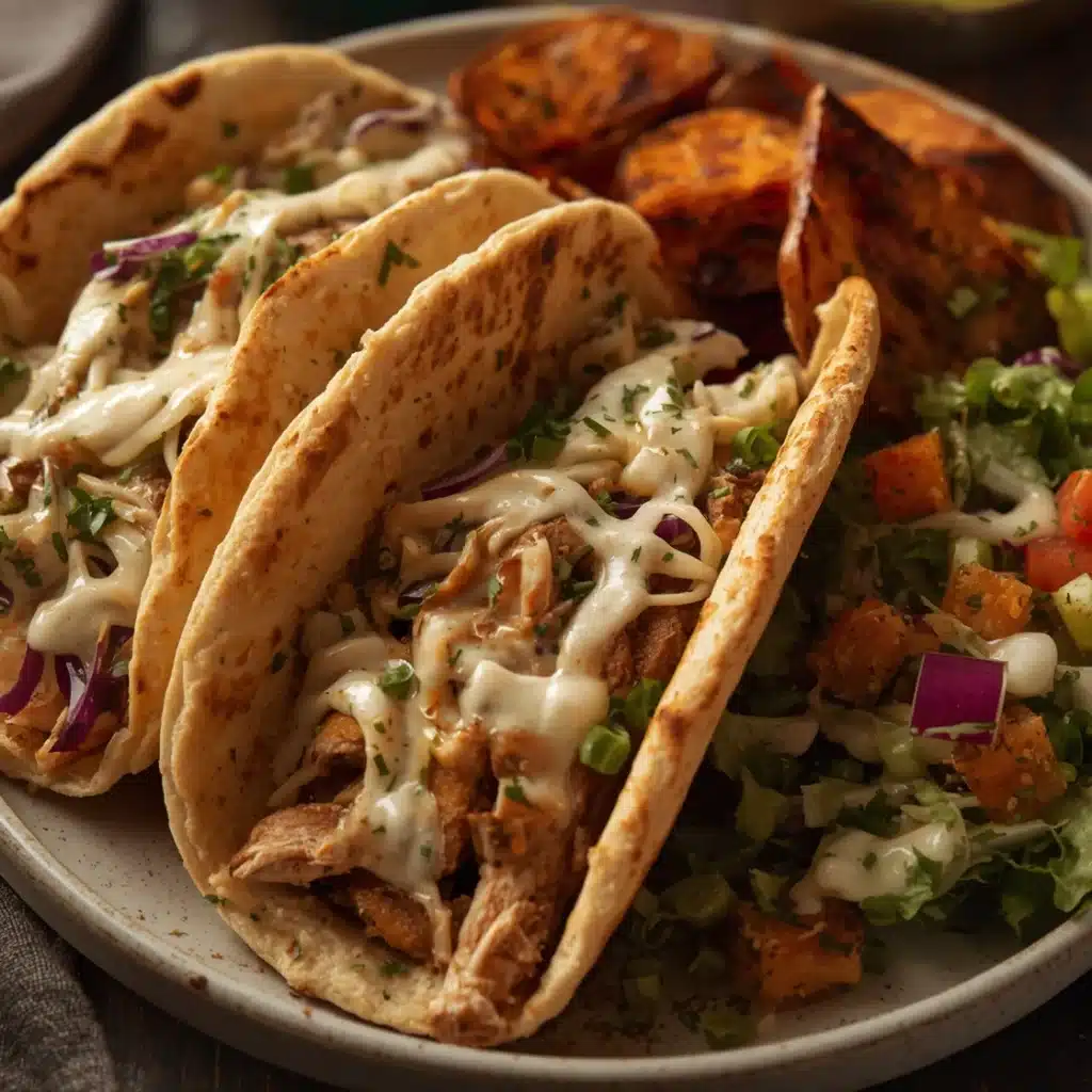 sheet pan chicken pitas with herby ranch slaw recipe