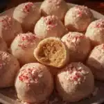 soft peppermint balls no bake holiday candy