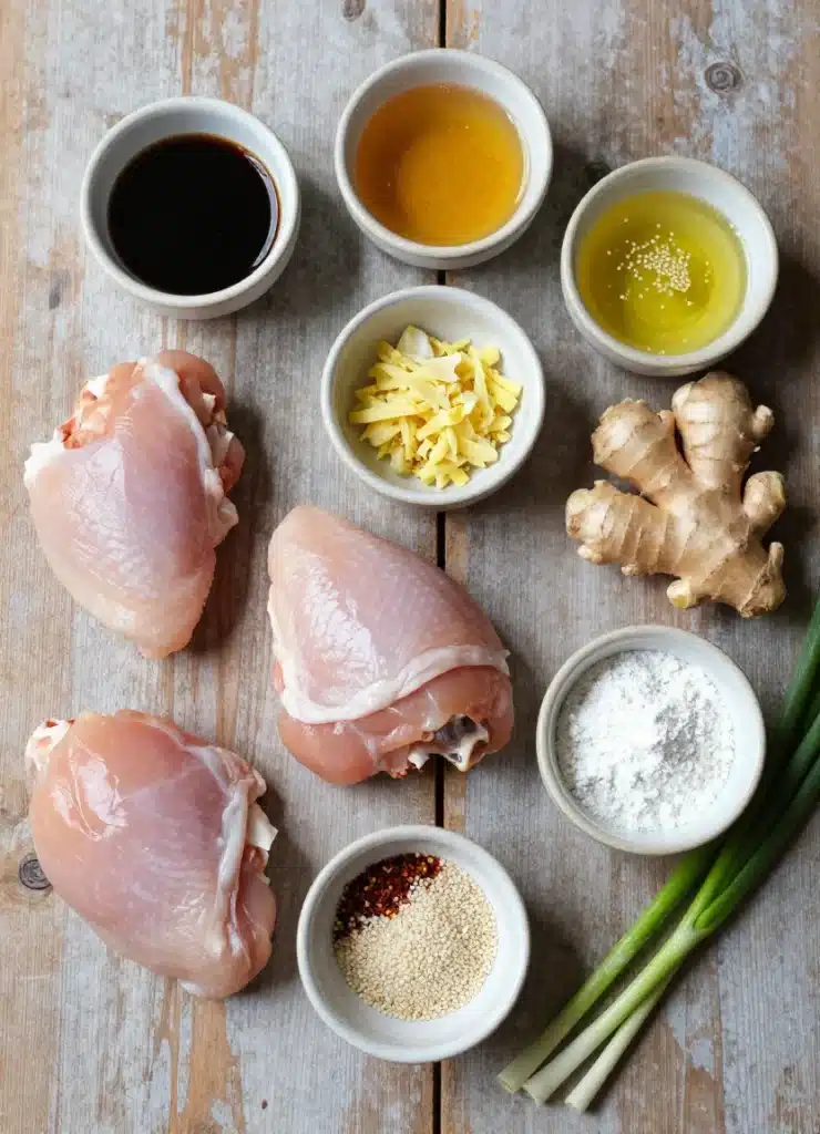 air fryer asian glazed boneless chicken thighs