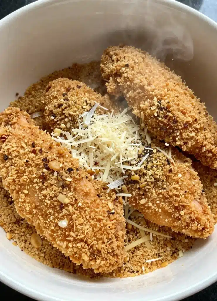 air fryer breaded chicken breast