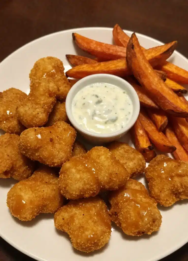 air fryer buffalo chicken nuggets