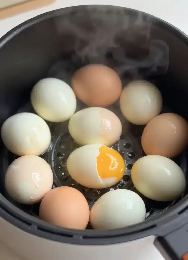 air fryer hard boiled eggs