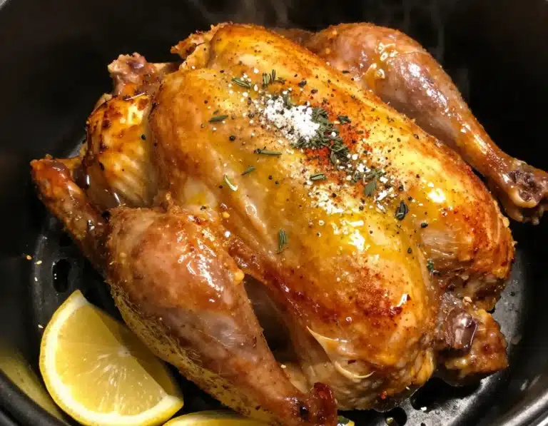 air fryer rotisserie chicken