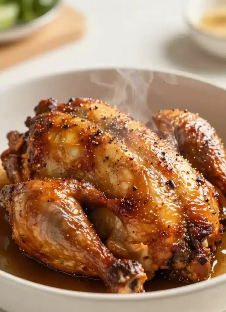 air fryer rotisserie chicken