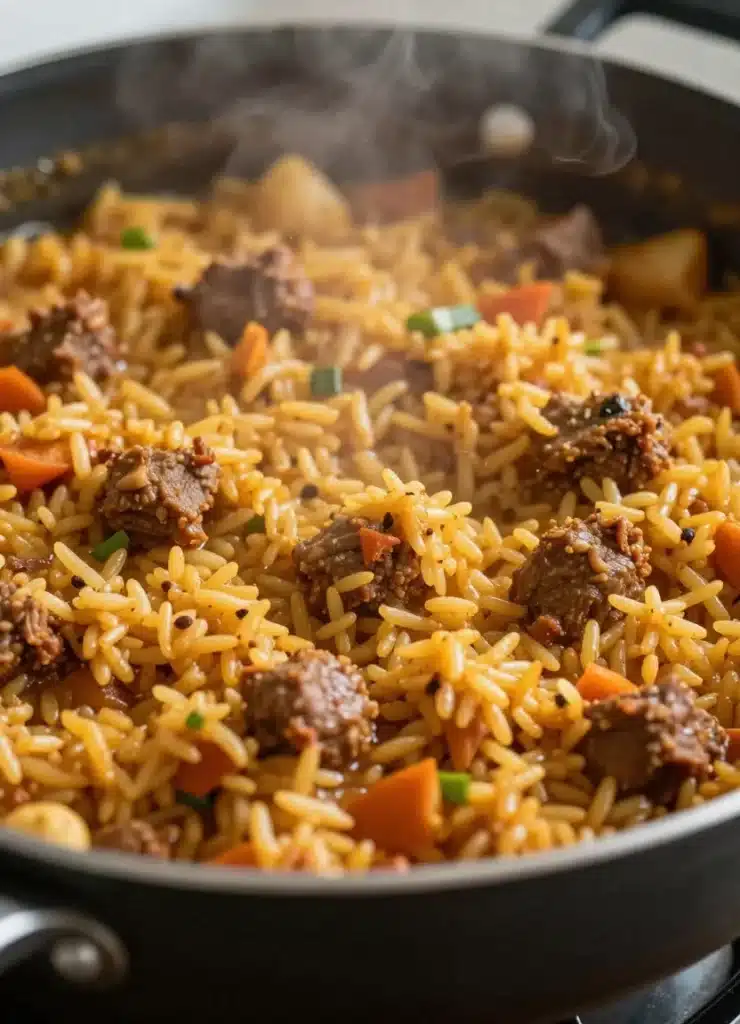 arroz con pollo lightened up