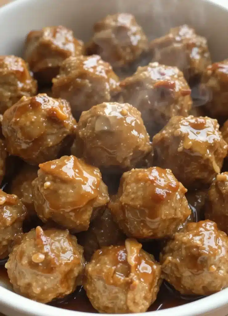 asian chicken meatballs