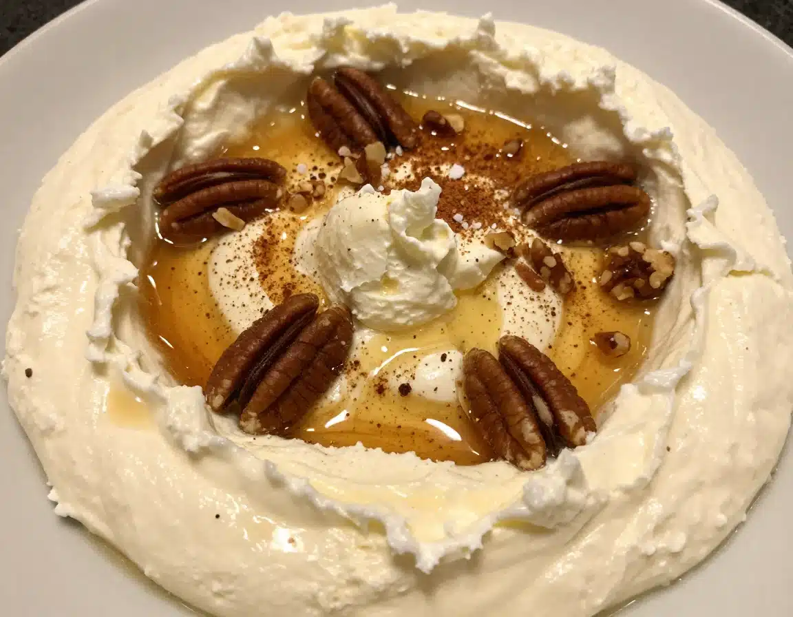 autumn whipped ricotta dip