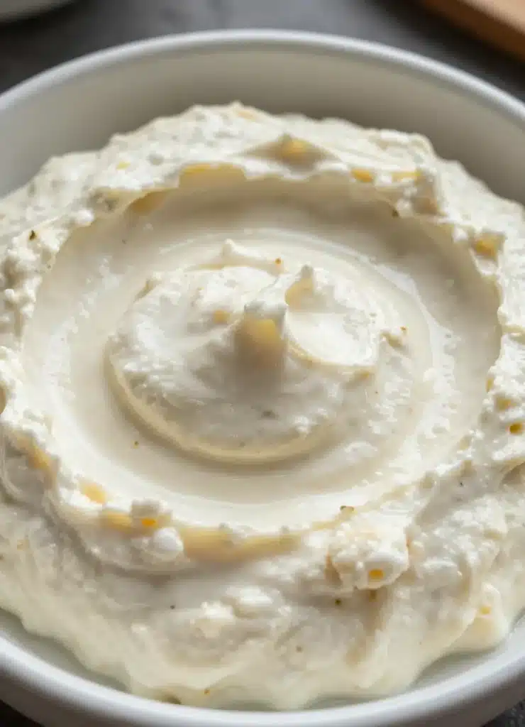 autumn whipped ricotta dip