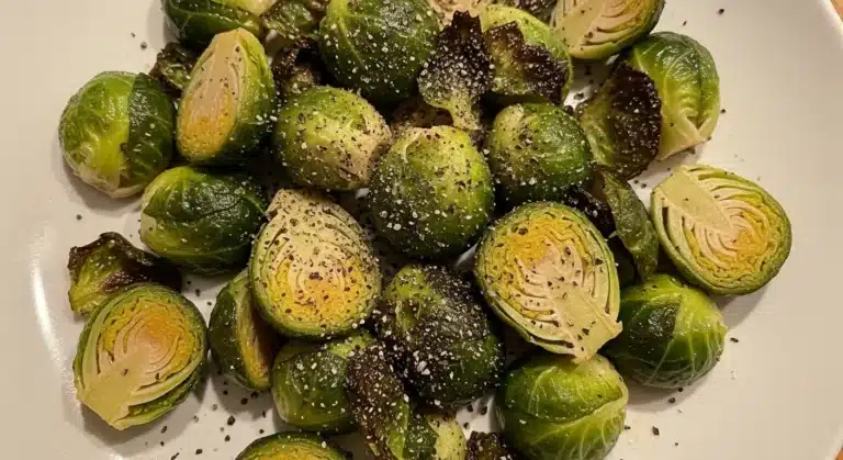air fryer brussel sprouts