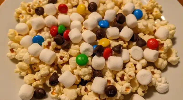 popcorn cake recipe easy no bake dessert idea