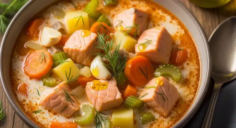salmon soup omega 3 rich recipe